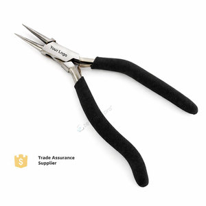 Alicates de Punta Redonda de 135 mm con Mango Curvo, Serie ZETOMED PRO, Acero Inoxidable de Alta Calidad, Herramienta de Precisión para Joyería, para Hacer Lazos de Alambre - Product Image 4