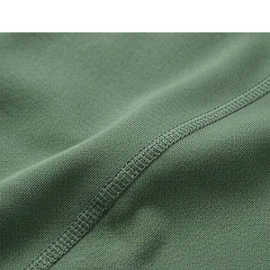 Pantalones Deportivos de Algodón Tejido Verde para Mujer, Corte Holgado, para Gimnasio, Temporada de Invierno, Tipo Regular, Diseño Liso - Product Image 5
