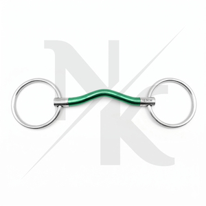 Bocado de Brida Suelto para Caballo, de Acero Inoxidable, Doble Articulado, Cómodo y de Alta Calidad, Precio Directo de Fábrica, Venta al por Mayor - Product Image 2