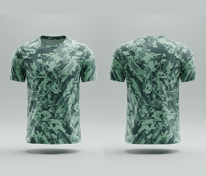 Full Sublimation Print T-Shirt for Custom Design | <b>Men</b> Women Youth Sizes | Lightweight Quick Dry Training Sportswear Wholesale - Product Image 4