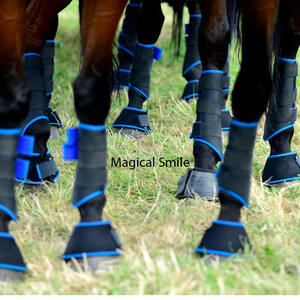 Protège-ongles de cheval de haute qualité, ajustement parfait, paires de protège-ongles noirs de grande qualité - Product Image 3