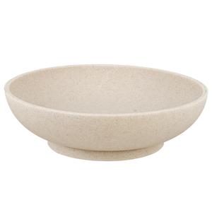 Elegante Tazón de Resina Terrazo Color Beige Arena, Hecho a Mano, Decorativo, para Servir Frutas, Ensaladas, Bocadillos y Decoración del Hogar - Product Image 1