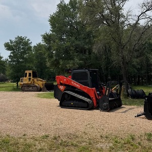 KUBOTA SVL97-2 Skid Steer Loader with Forestry <b>Mulcher</b> High Performance Compact Track Loader Heavy Duty Hydraulic System Machine - Product Image 2