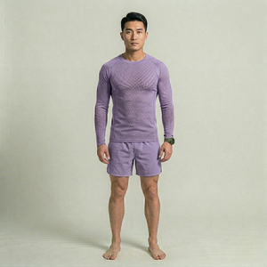 Hot Selling Men's MMA Custom Size Comfortable Compression Breathable Quick Dry Eco-Friendly Anti-Bacterial Fitness Rash Guard - Product Image 1
