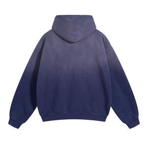 Nuevas Tendencias 2026: Sudadera con Capucha Oversize para Hombre, Estilo Boxy, de Alto Gramaje (450 g/m²), con Efecto Desgastado por el Sol, Personalizada, Vintage, con Agujeros Desgarrados, de Felpa Francesa Lavada - Product Image 5