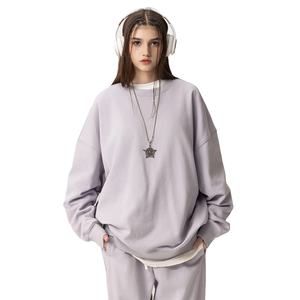 Sweatshirts personnalisés pour hommes Vente en gros en vrac Sweatshirts à col ras du cou Taille et étiquetage personnalisés Sweatshirts en coton personnalisés pour hommes - Product Image 2