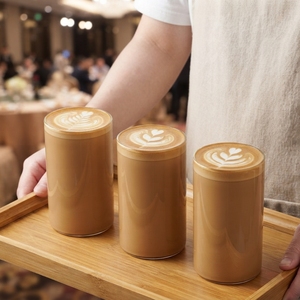 Gobelets en verre transparent polyvalents pour le service de boissons dans les cafés, les restaurants de brunch et les marques de restauration décontractée moderne - Product Image 4