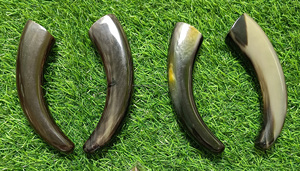 Manche en corne de buffle de qualité supérieure Offre Spéciale taille personnalisée manche de couteau en corne à bas prix de qualité standard avec taille personnalisée - Product Image 2