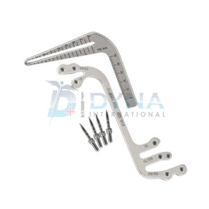 Kit d'instruments de localisation pour guide de perçage chirurgical d'implants dentaires de haute qualité, règle de mesure dentaire, jauge à broches, instruments certifiés CE - Product Image 5