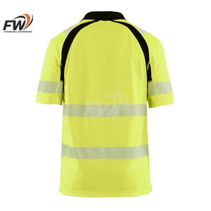 Camisas de Trabajo Personalizadas para Hombre, Manga Corta, Alta Visibilidad, Camisa de Seguridad para la Construcción, Camisa de Trabajo Reflectante - Product Image 6