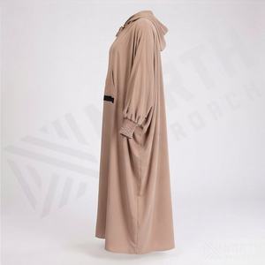 Jilbab une pièce pour femmes musulmanes, vente en gros, robe longue hijab, vêtements islamiques, couvrance intégrale, tenue modeste, polyester respirant - Product Image 3