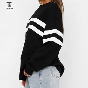 Sudaderas de Manga Larga con Logotipo Personalizado para Mujer, Sudaderas Extra Grandes de Alta Calidad para Invierno 2025, Sudaderas Transpirables para Mujer OEM - Product Image 6