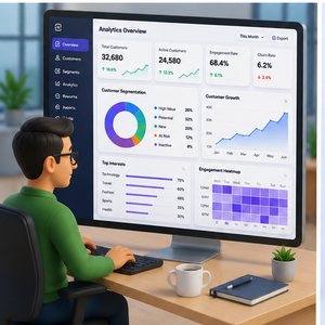Solución de Inteligencia del Cliente con IA, Análisis Comportamental, Segmentación, Web Móvil - Product Image 4