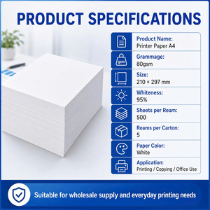 กระดาษถ่ายเอกสาร PPVN สีขาว A4 80 แกรม 500 แผ่น x 5 รีม คุณภาพพรีเมียม - Product Image 4