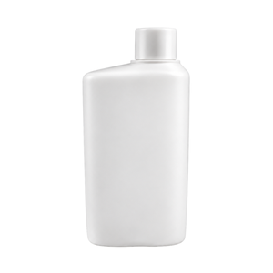 300ml HDPE Cosmetic Bottle with <b>Plain</b> <b>Cap</b> & Inner | Durable Packaging Container for Skincare Personal Care and Household Product - Product Image 1