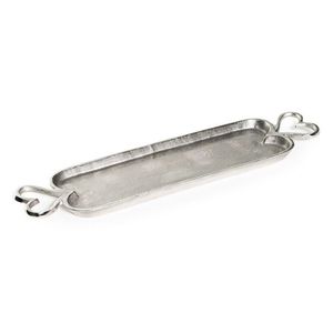 Plateau en aluminium classique avec un design traditionnel pour la cuisine, la salle à manger et la présentation décorative. - Product Image 1