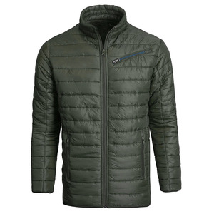 Chaqueta de Invierno Impermeable para Hombre, de Alta Calidad, con Capucha, Logotipo Personalizado, Estilo Urbano, Negra, con Cremallera Resistente al Viento - Product Image 3