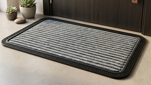 Tapis de porte en PP couleur personnalisée, tapis d'entrée antidérapant en polypropylène pour la maison, le bureau, l'hôtel et le supermarché, fournisseur en gros en Inde - Product Image 3
