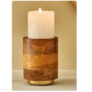 Porte-bougie artisanal le plus vendu, porte-bougie classique élégant en verre et métal, porte-bougie chauffe-plat en métal de forme personnalisée - Product Image 5