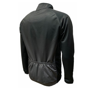 <b>Men's</b> Windproof Long Sleeve <b>Cycling</b> <b>Jacket</b> Full Zip Thermal Road Bike Jersey for Mountain Biking and Outdoor Riding - Product Image 2