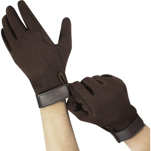 ถุงมือขี่ม้าระบายอากาศน้ำหนักเบาสำหรับผู้ชายผู้หญิงถุงมือขี่ม้าผลิตจากปากีสถานขายส่ง - Product Image 1