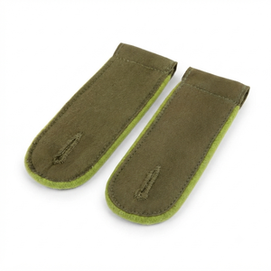 Gran Oferta: Pliegues de Hombro Ceremoniales Verde Prado con Ribete, Epaulettes para Uniformes Tropicales - Product Image 3