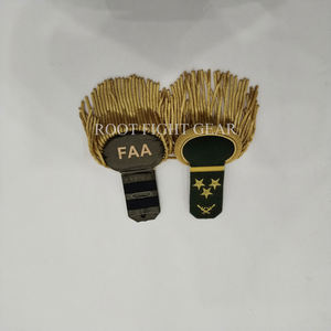 ป้ายบ่าปักลายสั่งทำขายส่ง สีเขียว ป้ายบ่าสั่งทำ อุปกรณ์เสริมเครื่องแบบสั่งทำ - Product Image 1