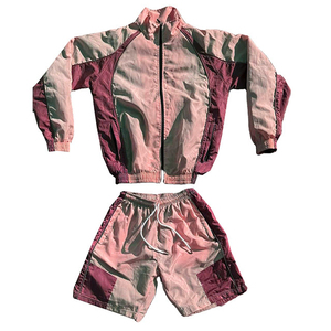 Conjunto Deportivo Corto de Verano Unisex, Chaqueta y Pantalones Cortos Transpirables de Secado Rápido, Tallas Grandes, MADE BY BS - Product Image 3