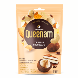 Top Seller Dragee Chocolate HALAL OEM/ODM Tiramisu Chocolate Coated Almond Cashew <b>Macadamia</b> <b>Nuts</b> 150G Bulk Wholesale Snack Candy - Product Image 1