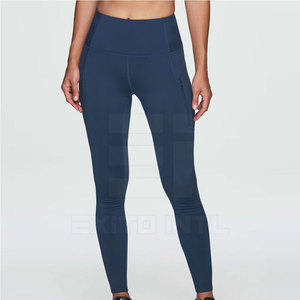 Legging de yoga pour femme en spandex/polyester, design personnalisable, séchage rapide et respirant, prix bas - Product Image 4