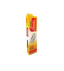 Lames de rasoir jetables Treet Classic 200 à bord simple en acier inoxydable importé, haute qualité, faible MOQ, personnalisables - Product Image 2
