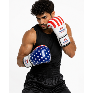 Guantes de Boxeo de Encaje MANGOES FASHION Personalizados al por Mayor, Profesionales para Entrenamiento de Combate, Antideslizantes, Transpirables, Ajustables, Unisex, Duraderos, de PU - Product Image 1
