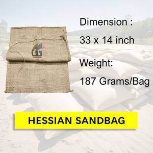 Sacos de Arena de Yute de Alta Calidad, 84x34 cm, 187g, 100% Biodegradables, Venta al por Mayor para la Industria, Goodman Global Bangladesh - Product Image 2
