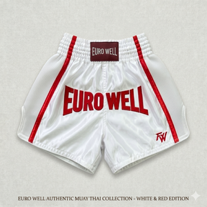Advanced Tech Material Soft Touch Active Wear Muay Thai Shorts Retro Styling Maximum Ventilation Outfits Muay Thai Shorts - Product Image 2