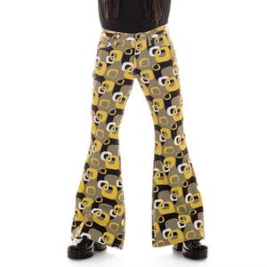 Pantalones Casuales de Lona Ligera con Estampado, para Hombre, Personalizados, de Algodón Desgastado, Lavado Claro, Transpirables y de Secado Rápido - Product Image 1