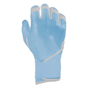 Guantes de Bateo de Cuero Azul con Cierre de Gancho y Bucle, Unisex, para Adultos, Cómodos, de Tela Tejida, Ambidiestros, Ligeros y Transpirables - Product Image 3