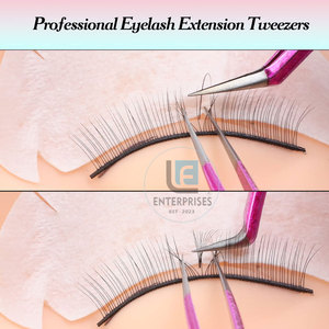 Pinces à cils en acier inoxydable fabriquées au Pakistan, taille et poids personnalisés, réutilisables, durables, de haute qualité - Product Image 5