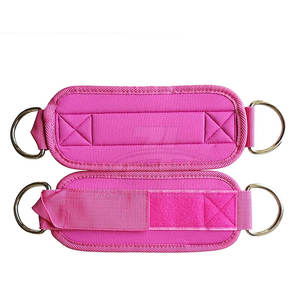 Online Best Sale Workout Wear <b>Adjustable</b> D-<b>Ring</b> Ankle Straps Custom <b>Size</b> Lightweight Ankle Straps - Product Image 4