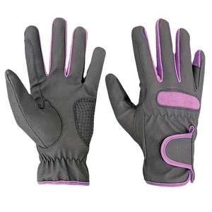 Nuevos Guantes de Equitación para Mujer, de Cuero, Dedos Completos, Ligeros, Transpirables, Antideslizantes, con Cierre de Cordón - Product Image 2