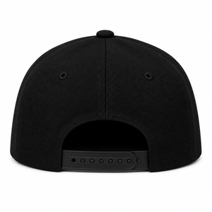 Casquette snapback noire à 6 panneaux avec visière verte et logo brodé rouge, style streetwear unisexe, chapeau décontracté - Product Image 6