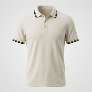 Promotional Men Clothing Polo T-Shirt Combed Cotton Good Looking Collar Breathable <b>Golf</b> <b>Tops</b> Customized Color Apparel - Product Image 1