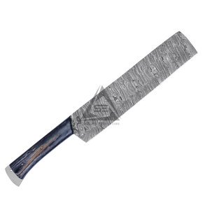 Pakistan Made Handmade Heavy Duty 67-Layer Damascus Steel Chef <b>Knife</b> <b>Set</b> with Wood Handles Right-Handed Low MOQ - Product Image 5