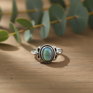 แหวนลาบราโดไรต์อย่างดี 3.2 กรัม - Product Image 3