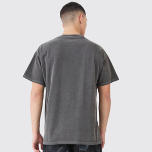 Camisetas de Hombre Estilo Hip Hop, Lavado Ácido, Personalizadas con Estampado Gráfico de Anime, Camisetas Vintage de Algodón para Hombre - Product Image 2