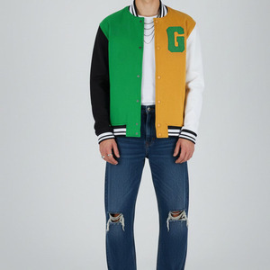 Vintage College Fashion <b>Men</b> Varsity <b>Jacket</b> High Quality Latest Style Custom Patch Design Wool Blend <b>Men</b> Varsity <b>Jacket</b> - Product Image 5