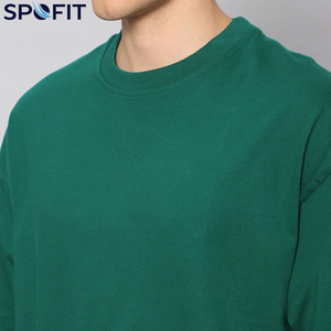 เสื้อยืดพิมพ์ลายพัฟฟ์ขนาดใหญ่พิเศษสั่งทำขายส่ง เสื้อยืดผู้ชายแบบไหล่ตกสั่งทำขายส่ง - Product Image 4