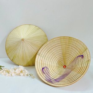 Men Women Children Natural Handmade Custom logo Bamboo <b>Hats</b> Vietnam Palm Leaf <b>Hat</b> to Export - Product Image 6