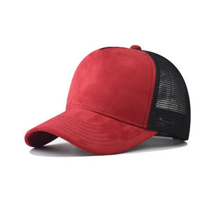 Casquette de camionneur unisexe avec fermeture à pression réglable et panneaux en maille légère - Product Image 6