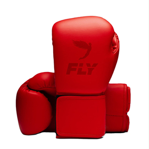 Genuine Durable Leather Kickboxing Pro Protection Fly Boxing <b>Gloves</b> Latest Design Red Color <b>Moisture</b> Wicking Fly Boxing <b>Gloves</b> - Product Image 6