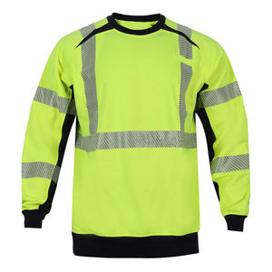 Custom Arc Rated Breathable Waterproof <b>Fluorescent</b> Thermal High Visibility Safety Work Shirt Industrial Protective Workwear - Product Image 1